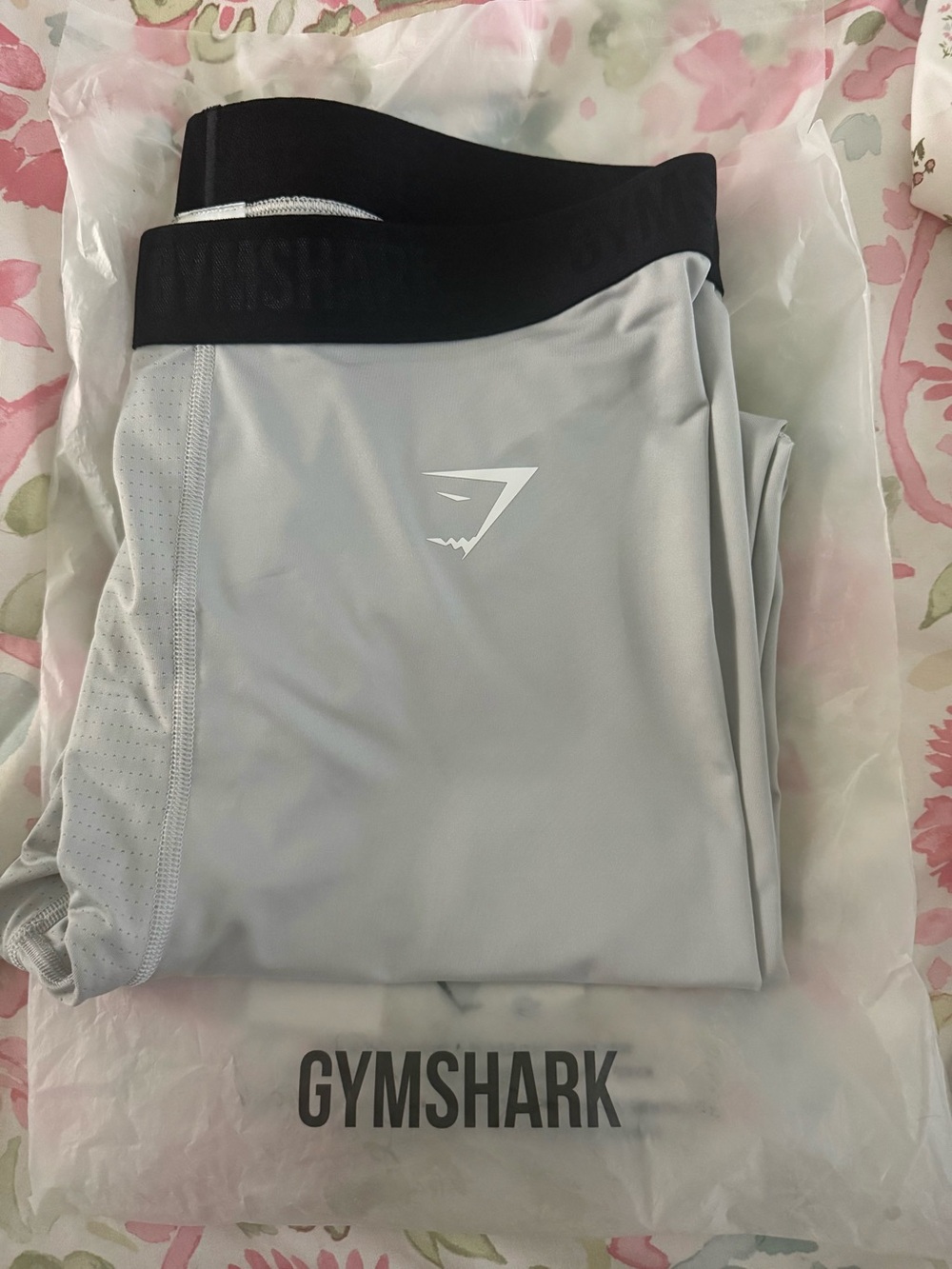 Gymshark Men’s Compression Pants Gray Size XL